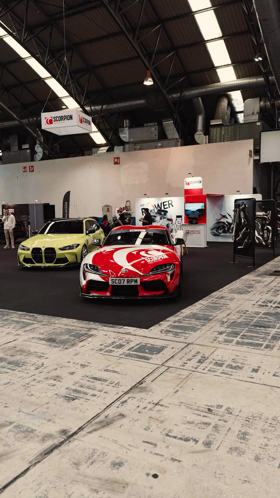 Scorpion Exhausts Spain Motor Show event film thumbnail